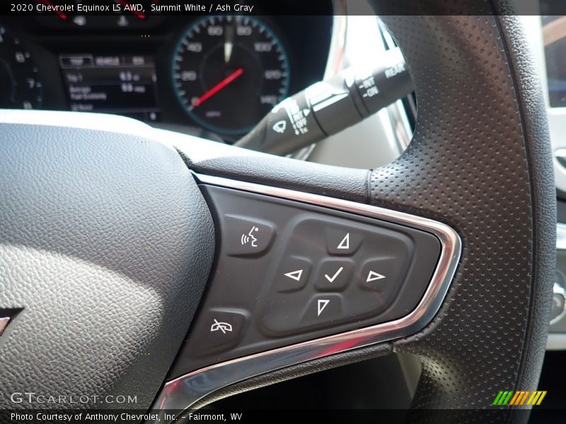 Summit White / Ash Gray 2020 Chevrolet Equinox LS AWD