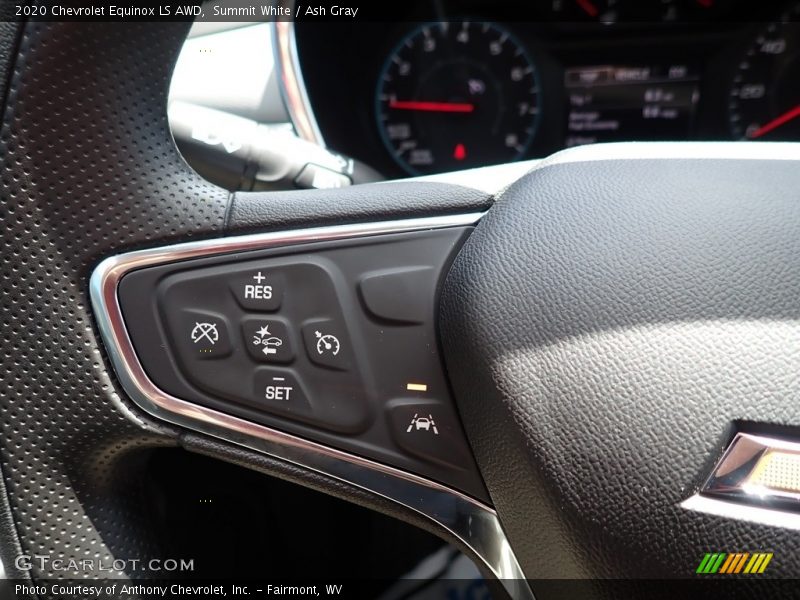 Summit White / Ash Gray 2020 Chevrolet Equinox LS AWD