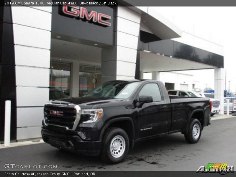 Onyx Black / Jet Black 2019 GMC Sierra 1500 Regular Cab 4WD