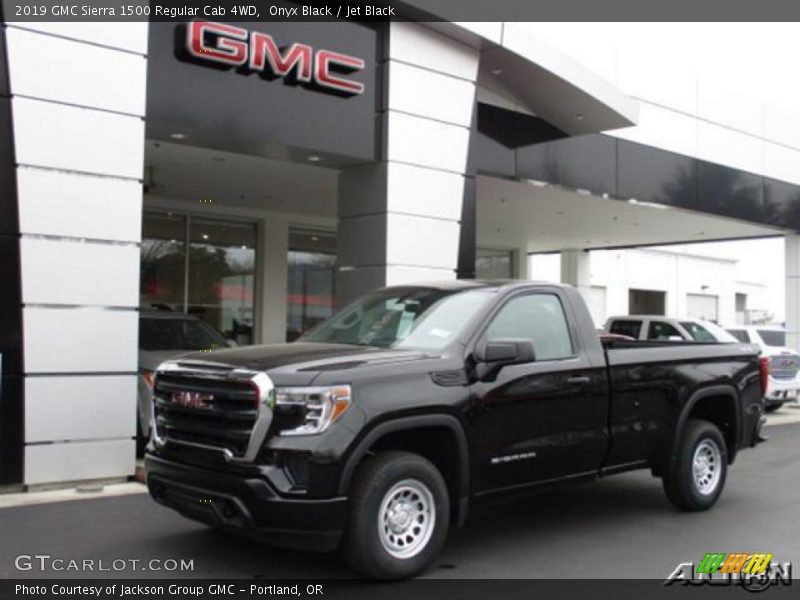 Onyx Black / Jet Black 2019 GMC Sierra 1500 Regular Cab 4WD