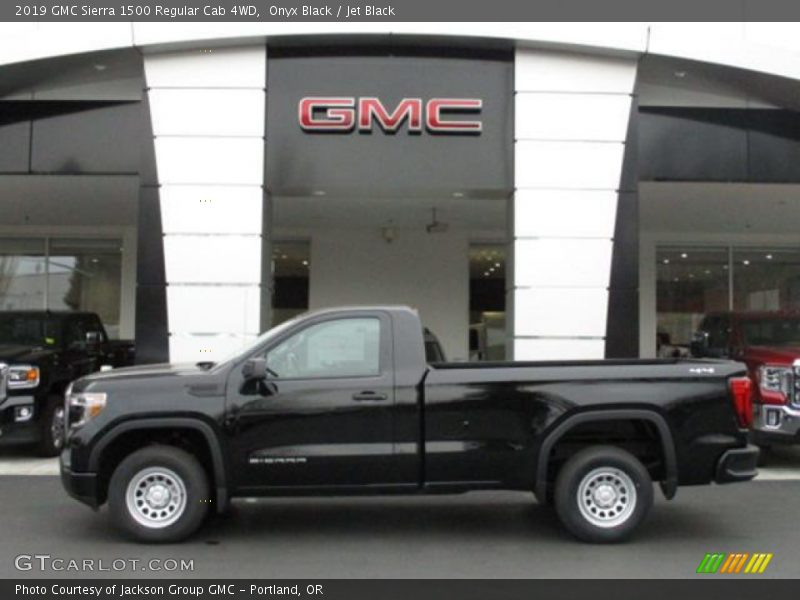 Onyx Black / Jet Black 2019 GMC Sierra 1500 Regular Cab 4WD
