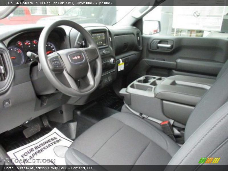 Onyx Black / Jet Black 2019 GMC Sierra 1500 Regular Cab 4WD