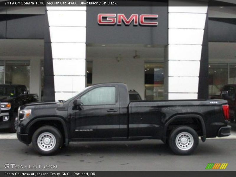 Onyx Black / Jet Black 2019 GMC Sierra 1500 Regular Cab 4WD