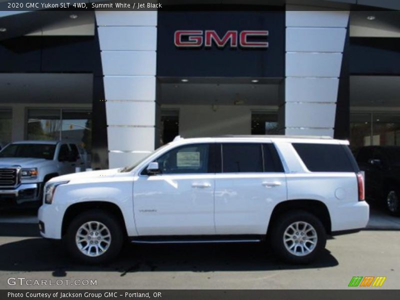 Summit White / Jet Black 2020 GMC Yukon SLT 4WD