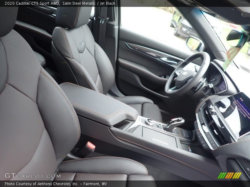 Satin Steel Metallic / Jet Black 2020 Cadillac CT5 Sport AWD