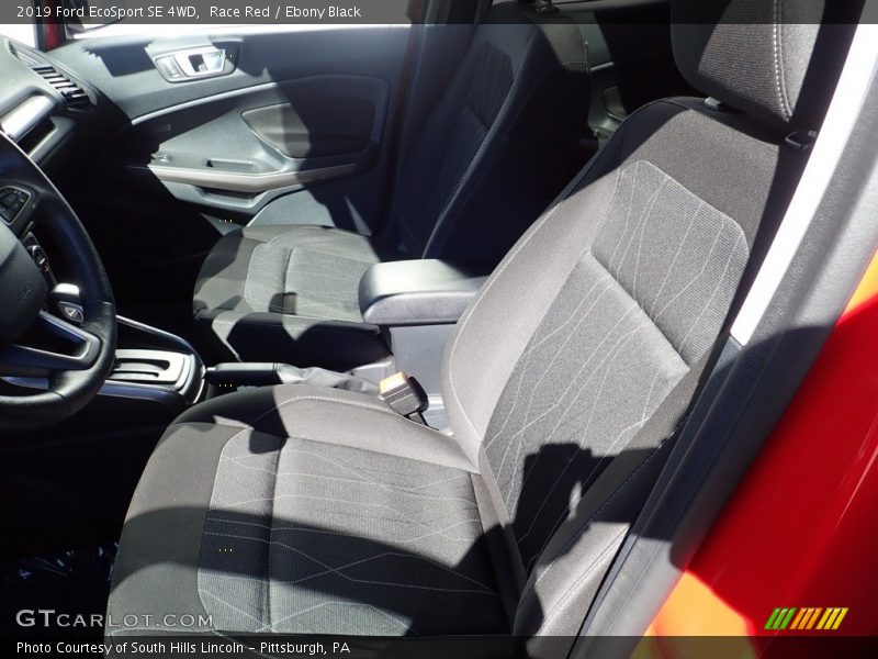 Race Red / Ebony Black 2019 Ford EcoSport SE 4WD