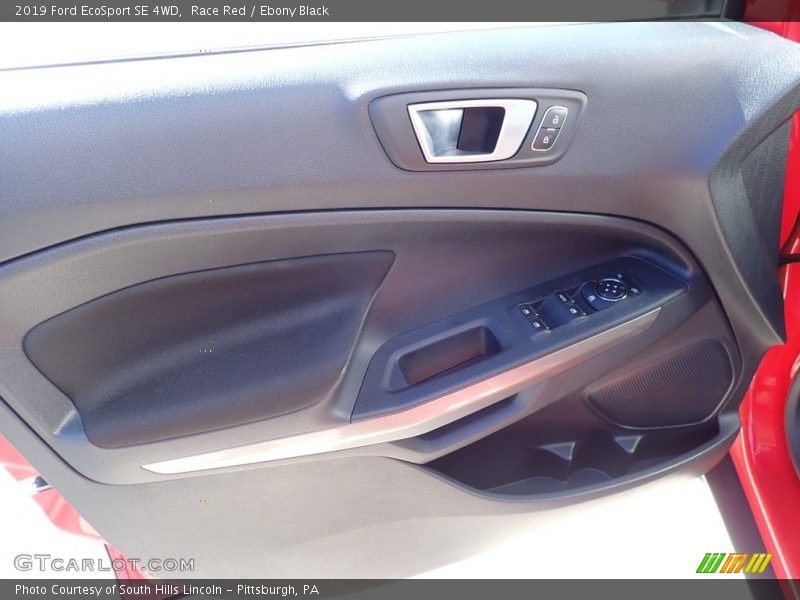 Race Red / Ebony Black 2019 Ford EcoSport SE 4WD