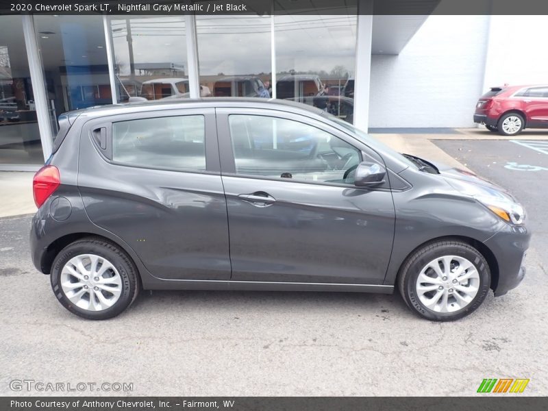 Nightfall Gray Metallic / Jet Black 2020 Chevrolet Spark LT