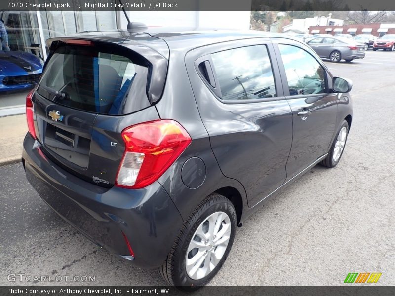 Nightfall Gray Metallic / Jet Black 2020 Chevrolet Spark LT