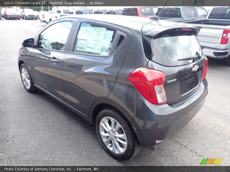 Nightfall Gray Metallic / Jet Black 2020 Chevrolet Spark LT