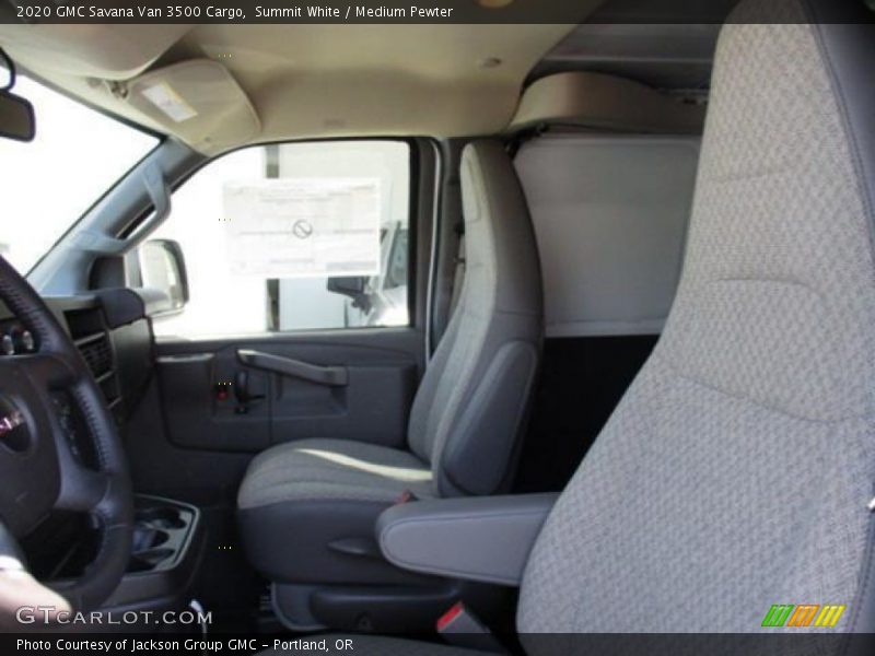 Summit White / Medium Pewter 2020 GMC Savana Van 3500 Cargo