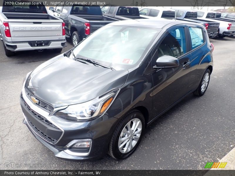 Nightfall Gray Metallic / Jet Black 2020 Chevrolet Spark LT