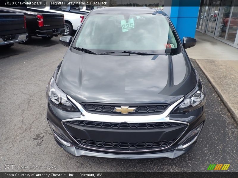 Nightfall Gray Metallic / Jet Black 2020 Chevrolet Spark LT