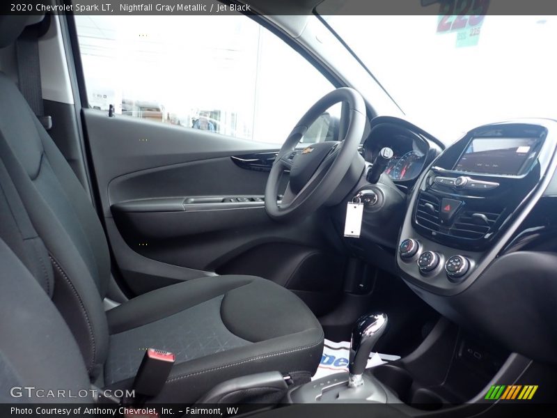 Nightfall Gray Metallic / Jet Black 2020 Chevrolet Spark LT