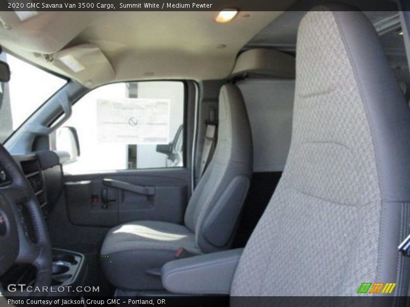 Summit White / Medium Pewter 2020 GMC Savana Van 3500 Cargo