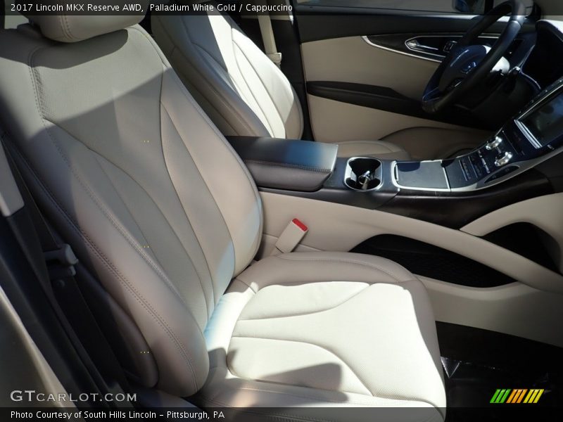 Palladium White Gold / Cappuccino 2017 Lincoln MKX Reserve AWD