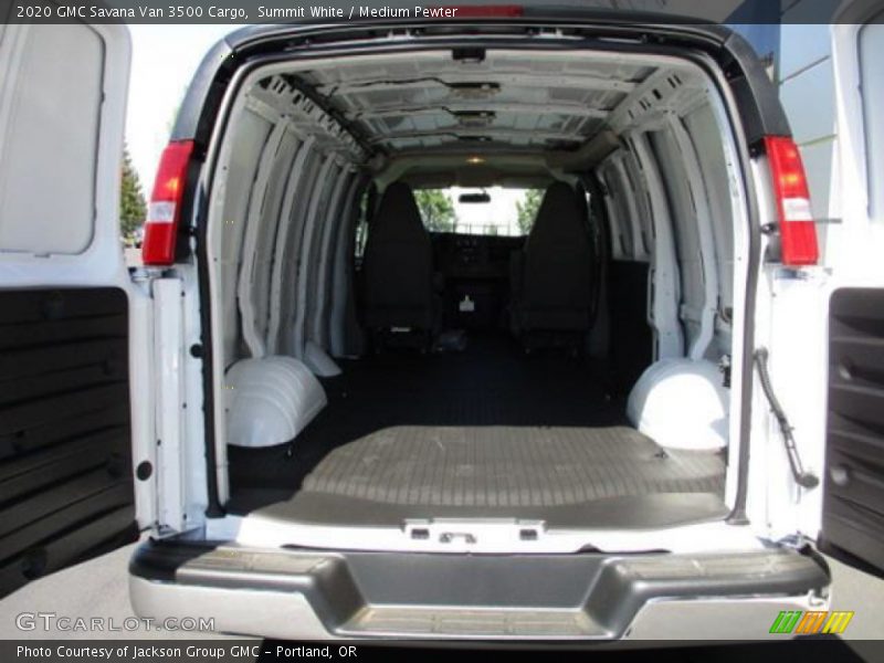 Summit White / Medium Pewter 2020 GMC Savana Van 3500 Cargo