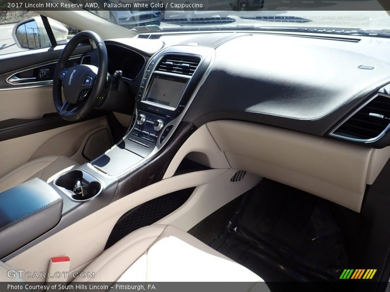 Palladium White Gold / Cappuccino 2017 Lincoln MKX Reserve AWD