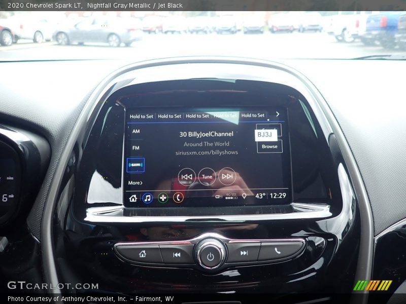 Nightfall Gray Metallic / Jet Black 2020 Chevrolet Spark LT