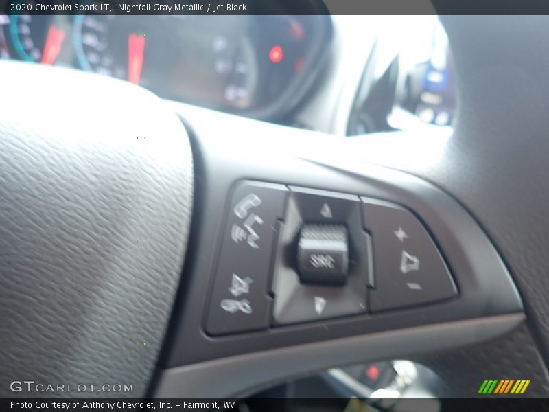 Nightfall Gray Metallic / Jet Black 2020 Chevrolet Spark LT