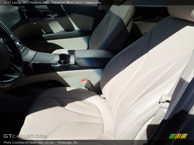 Palladium White Gold / Cappuccino 2017 Lincoln MKX Reserve AWD
