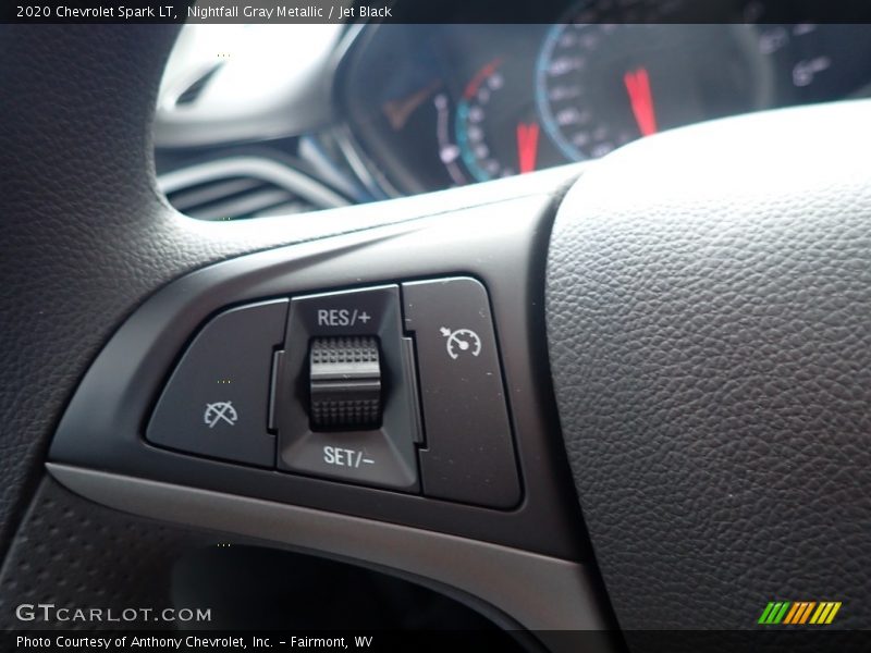 Nightfall Gray Metallic / Jet Black 2020 Chevrolet Spark LT