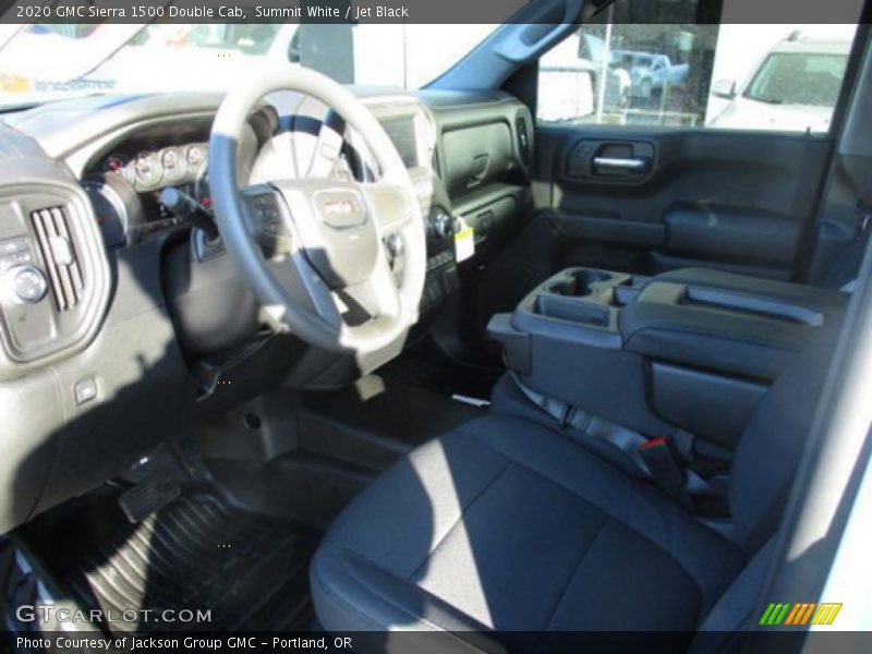 Summit White / Jet Black 2020 GMC Sierra 1500 Double Cab