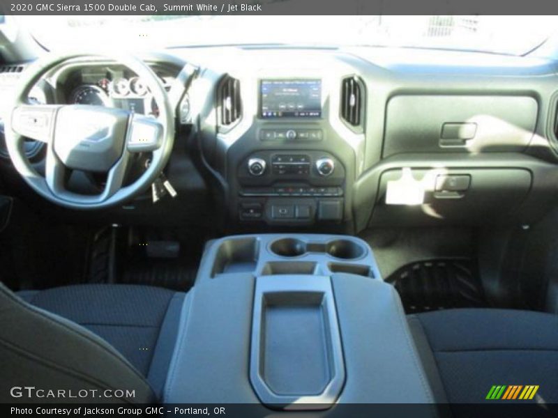 Summit White / Jet Black 2020 GMC Sierra 1500 Double Cab
