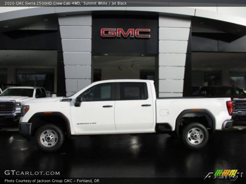 Summit White / Jet Black 2020 GMC Sierra 2500HD Crew Cab 4WD