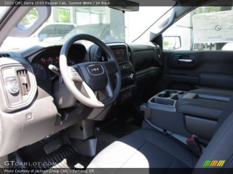 Summit White / Jet Black 2020 GMC Sierra 1500 Regular Cab