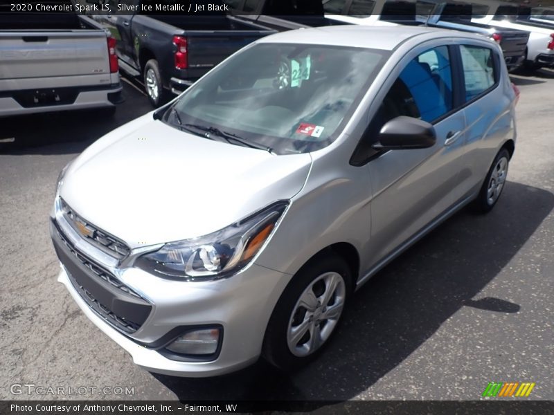 Silver Ice Metallic / Jet Black 2020 Chevrolet Spark LS