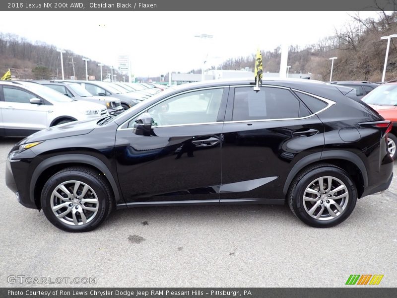  2016 NX 200t AWD Obsidian Black