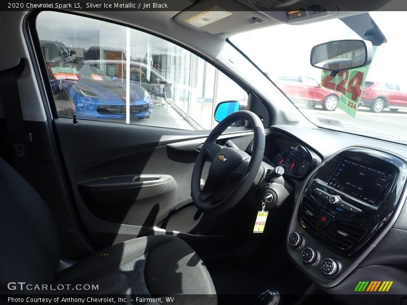 Silver Ice Metallic / Jet Black 2020 Chevrolet Spark LS