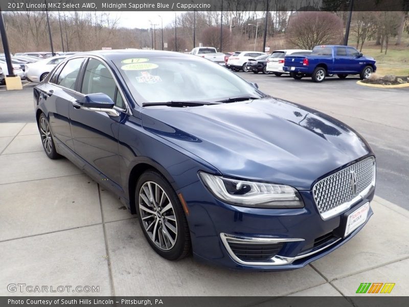 Front 3/4 View of 2017 MKZ Select AWD