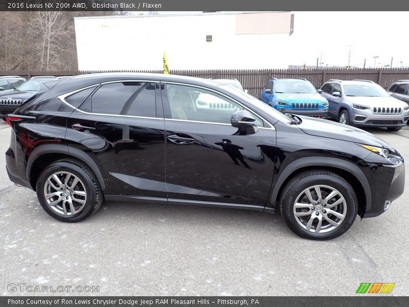  2016 NX 200t AWD Obsidian Black