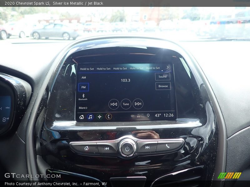 Silver Ice Metallic / Jet Black 2020 Chevrolet Spark LS