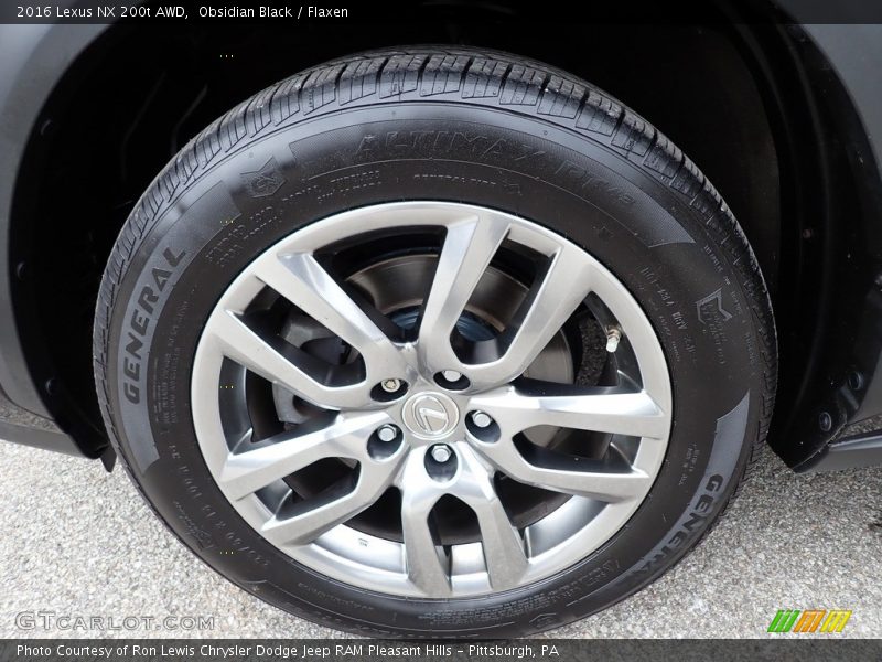  2016 NX 200t AWD Wheel