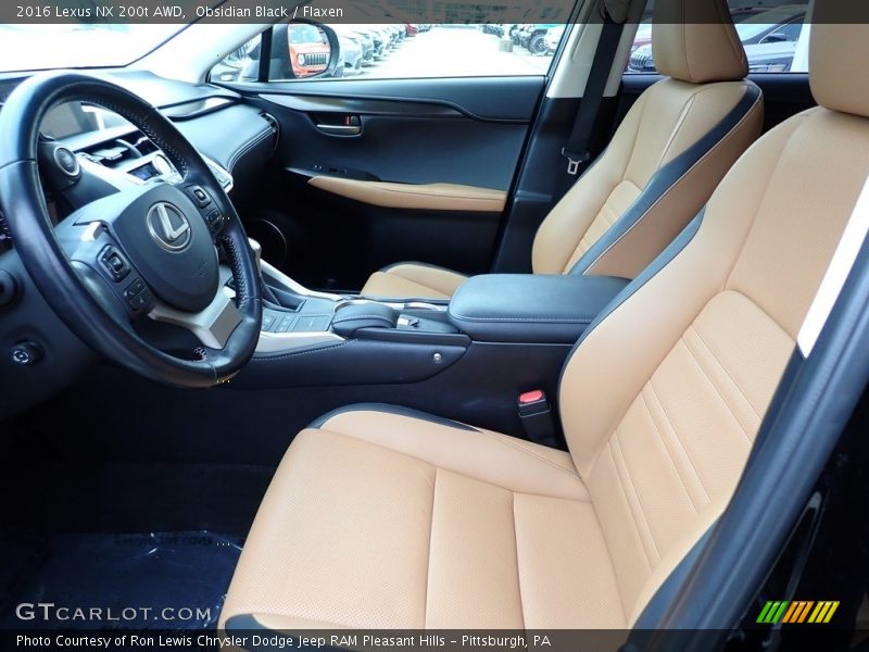  2016 NX 200t AWD Flaxen Interior