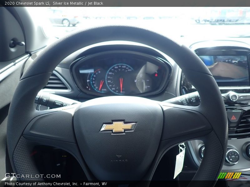 Silver Ice Metallic / Jet Black 2020 Chevrolet Spark LS