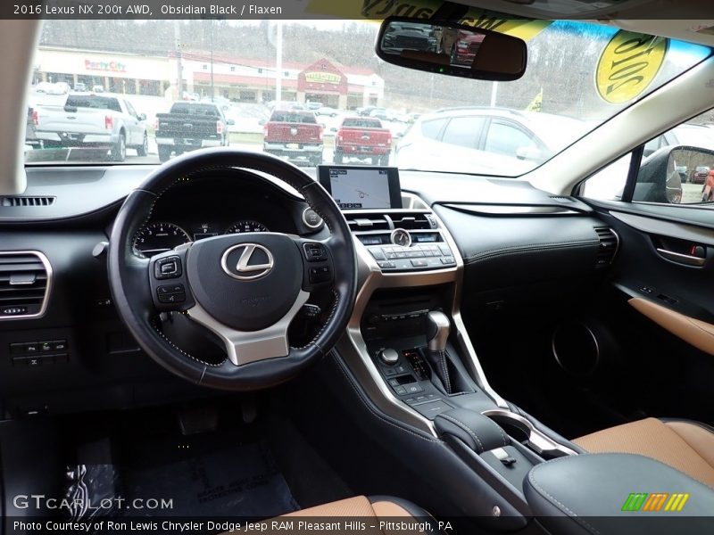 Flaxen Interior - 2016 NX 200t AWD 
