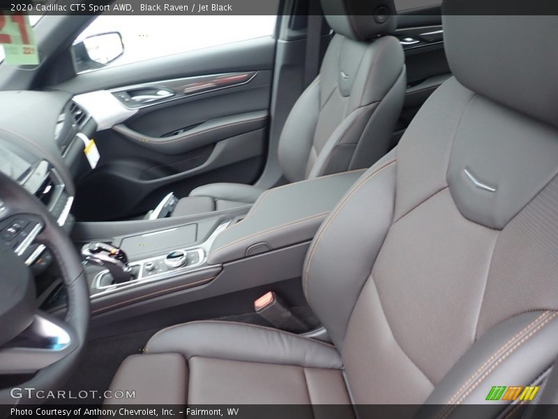 Black Raven / Jet Black 2020 Cadillac CT5 Sport AWD