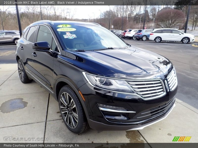 Front 3/4 View of 2018 MKC Black Label AWD