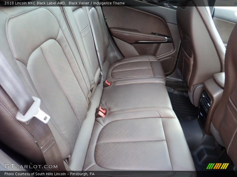 Rear Seat of 2018 MKC Black Label AWD