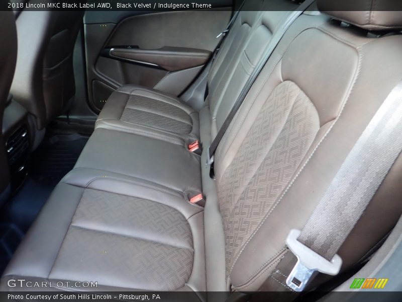 Rear Seat of 2018 MKC Black Label AWD