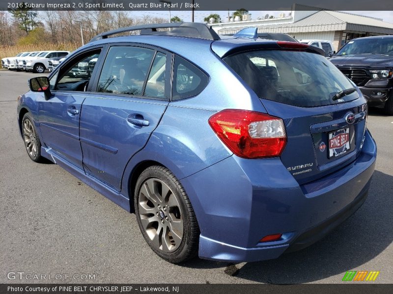  2016 Impreza 2.0i Sport Limited Quartz Blue Pearl