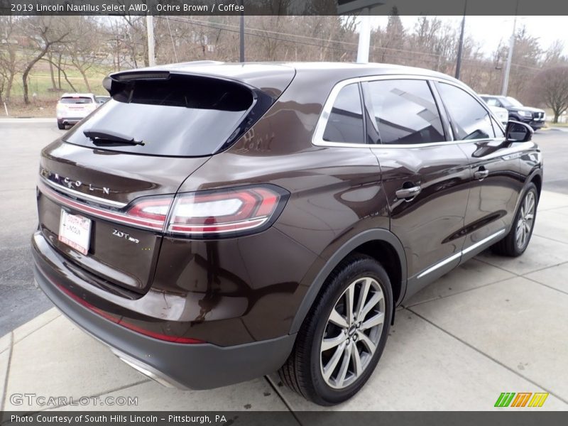 Ochre Brown / Coffee 2019 Lincoln Nautilus Select AWD