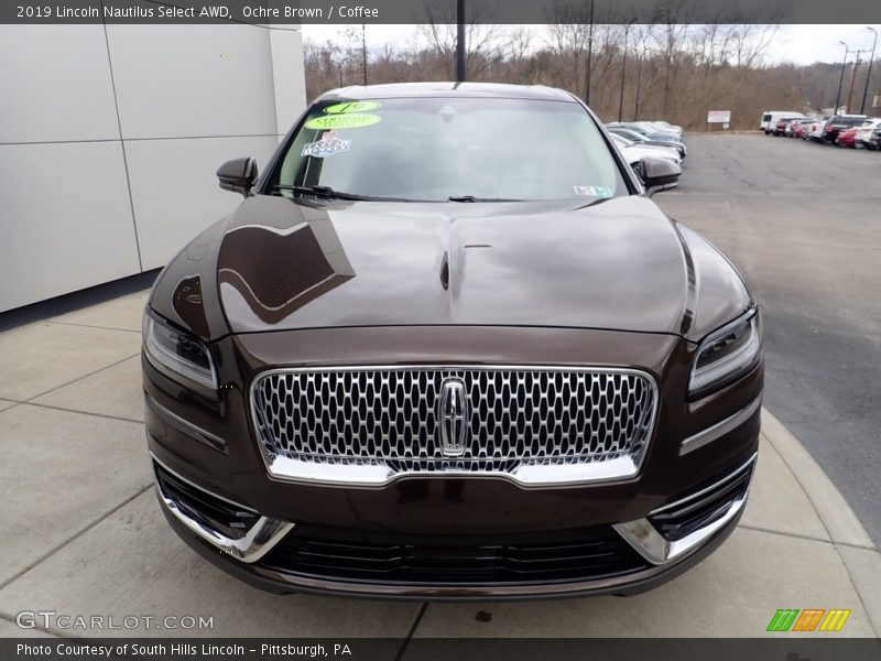 Ochre Brown / Coffee 2019 Lincoln Nautilus Select AWD