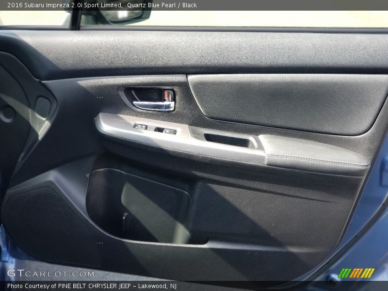 Quartz Blue Pearl / Black 2016 Subaru Impreza 2.0i Sport Limited