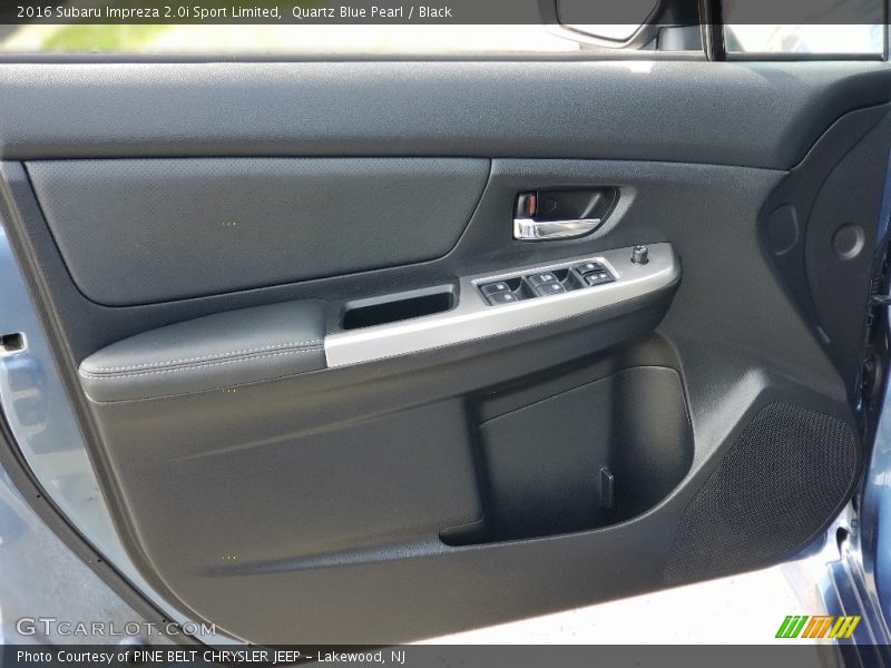 Quartz Blue Pearl / Black 2016 Subaru Impreza 2.0i Sport Limited