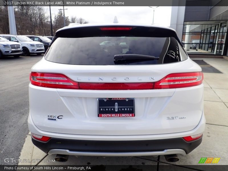 White Platinum / Indulgence Theme 2017 Lincoln MKC Black Label AWD